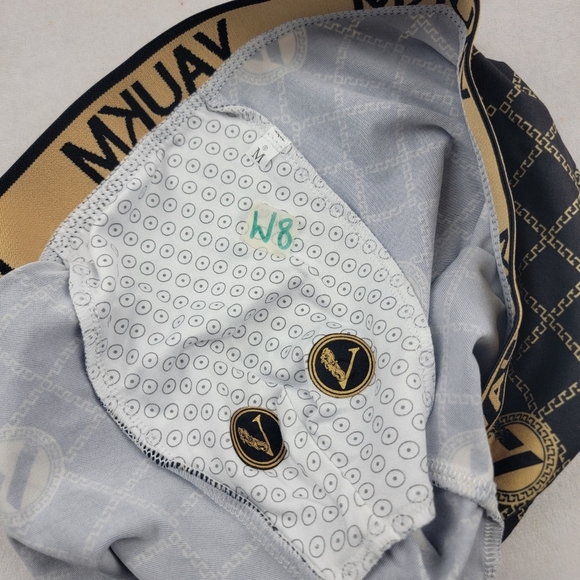 NWT Vaukm gold bar printed boxer briefs set of 3 all size Medium - Picture 4 of 4